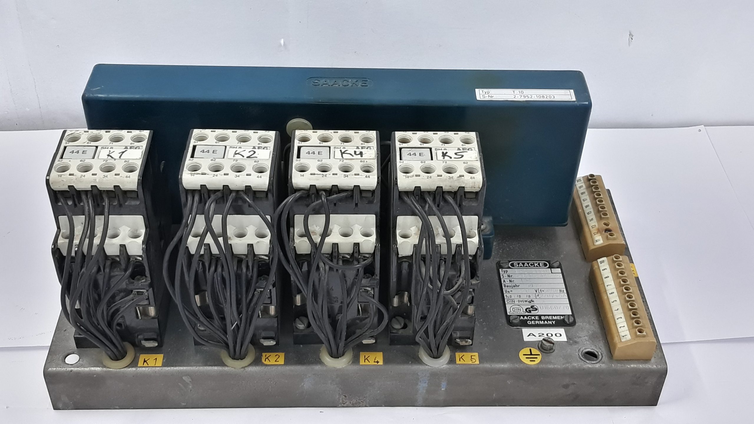 SAACKE BAC-2000 BURNER CONTROL UNIT 50/60HZ