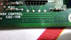 PC408 NSK CONTROL CQC-109 H-6PCRD00479G