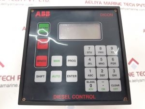 ABB DICON CMA112 DICON 3DDE3 00013 DIESEL CONTROL DISPLAY UNIT