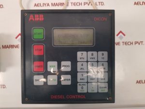 ABB DICON CMA112 DICON 3DDE3 00013 DIESEL CONTROL DISPLAY UNIT