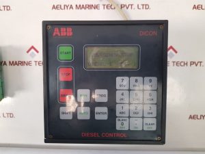 ABB DICON CMA112 DICON 3DDE3 00013 DIESEL CONTROL DISPLAY UNIT