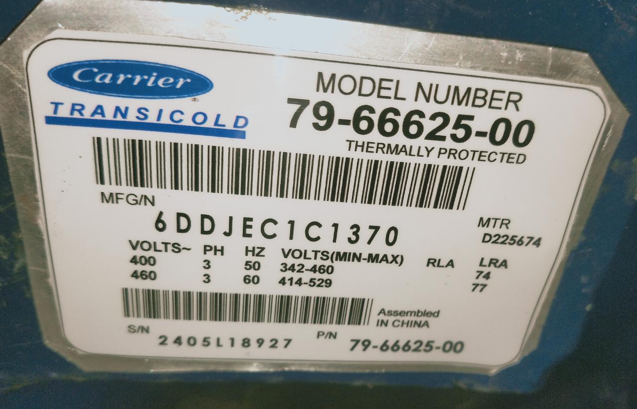 carrier transicold 79-66625-00 thermaly protected