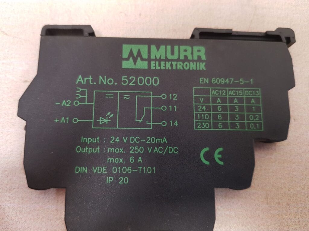 MURR ELEKTRONIK 52000 OUTPUT-RELAY