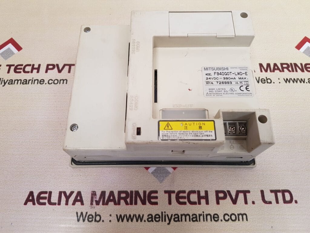 MITSUBISHI F940GOT-LWD-E GRAPHIC OPERATION TERMINAL PANEL