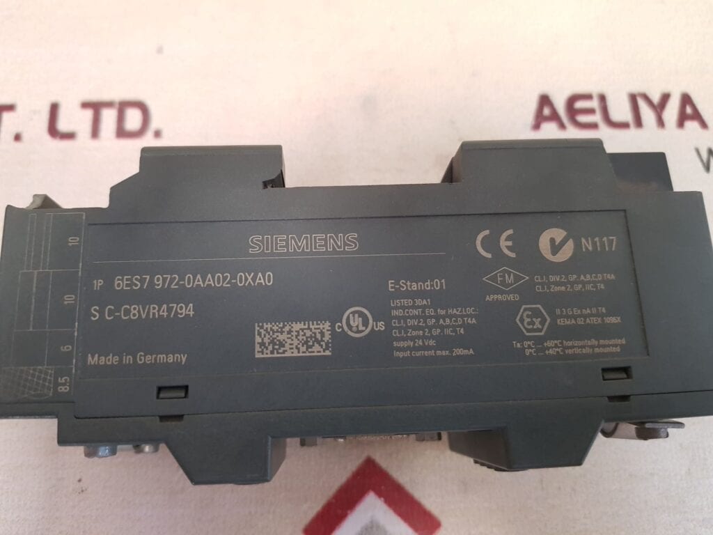 SIEMENS 6ES7 972-0AA02-0XA0 REPEATER RS485