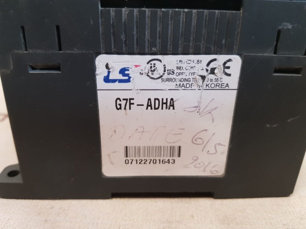 LS G7F-ADHA PROGRAMMABLE LOGIC CONTROLLER 07122701643