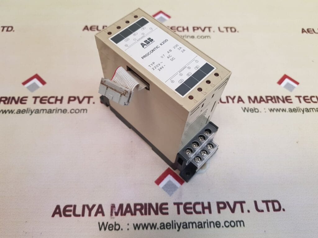 ABB PROCONTIC K200 BINARY OUTPUT MODULE GJV3 0724 13 R1