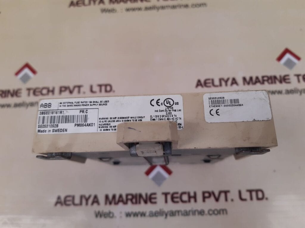 ABB TP830 PROCESSOR UNIT 3BSE018114R1