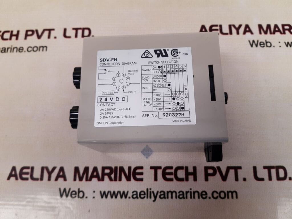 OMRON SDV-FH2 VOLTAGE SENSOR