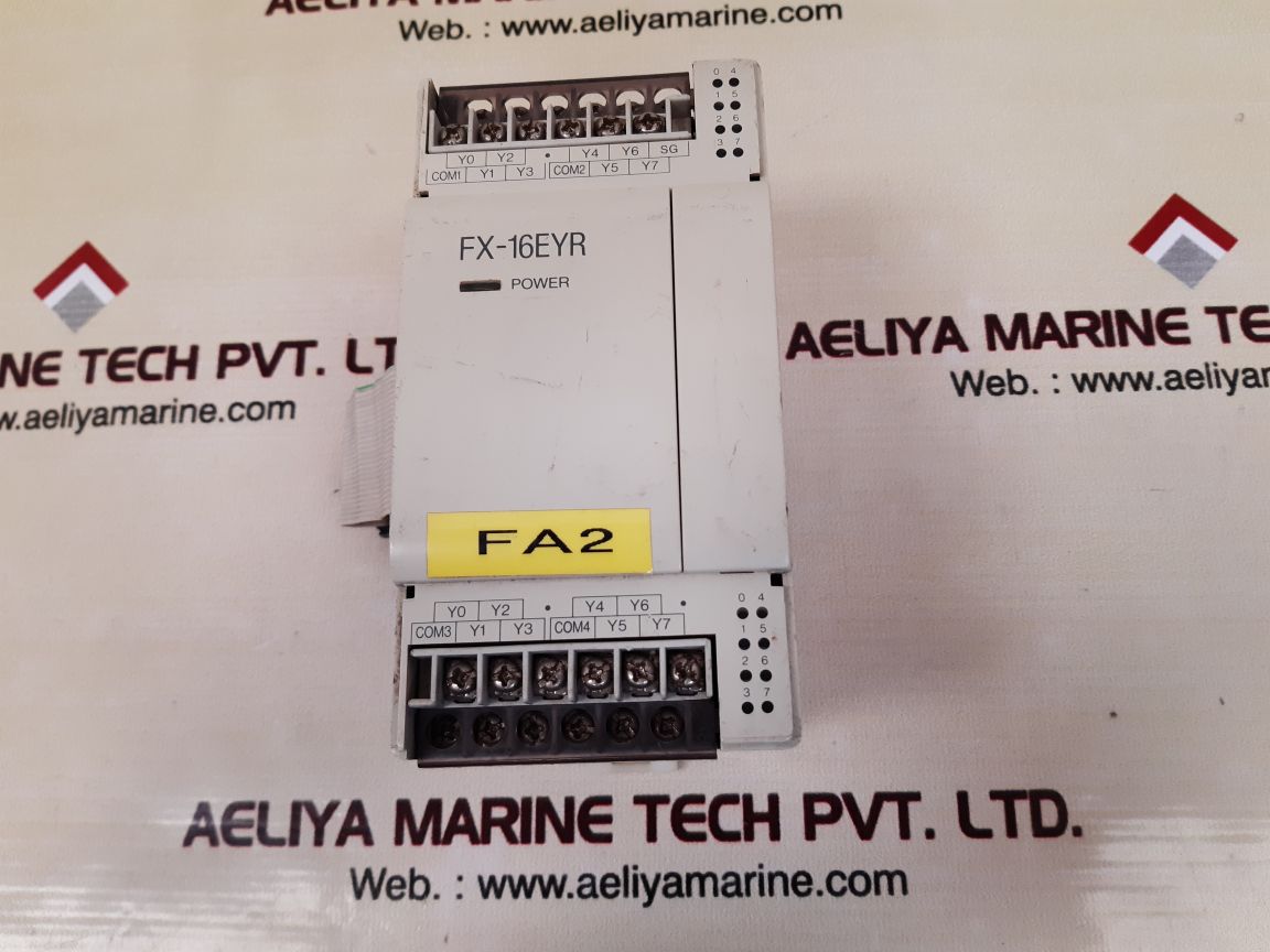 MITSUBISHI FX-16EYR-ES PROGRAMMABLE CONTROLLER JY550D18301B