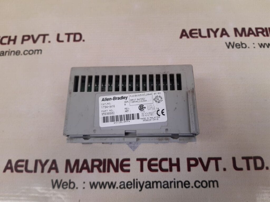 ALLEN-BRADLEY 95690802 FLEX I/O MODULE 1794-IA16