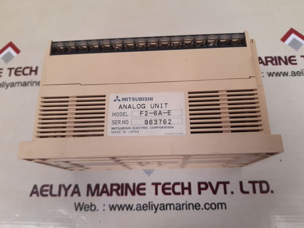 MITSUBISHI MELSEC ANALOG UNIT F2-6A-E