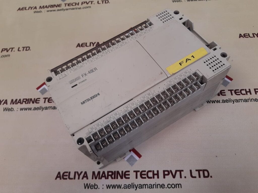 MITSUBISHI MELSEC FX-48ER-ES PROGRAMMABLE CONTROLLER JY550D18601B