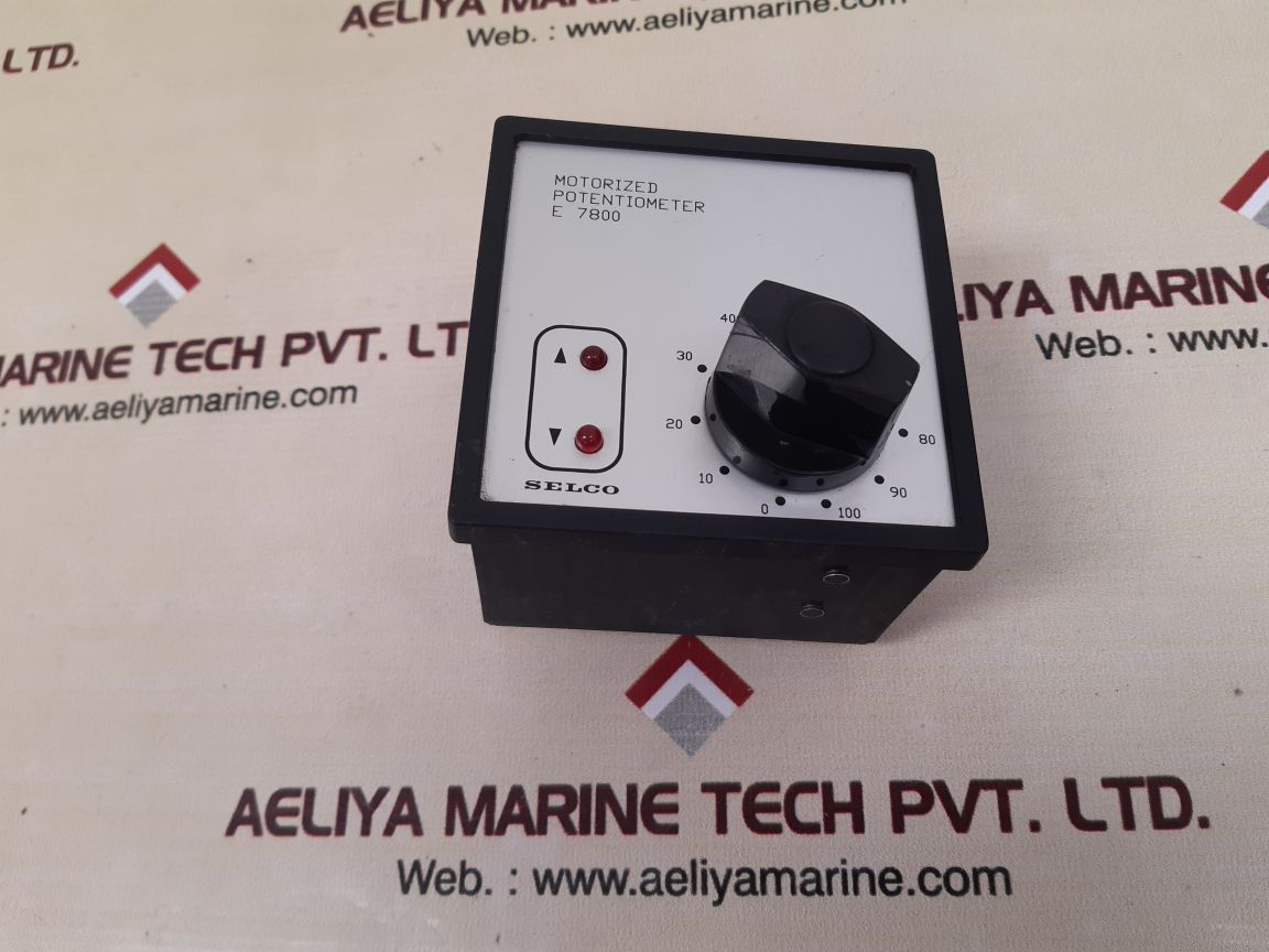 SELCO E7800 MOTORIZED POTENTIOMETER E7800-05