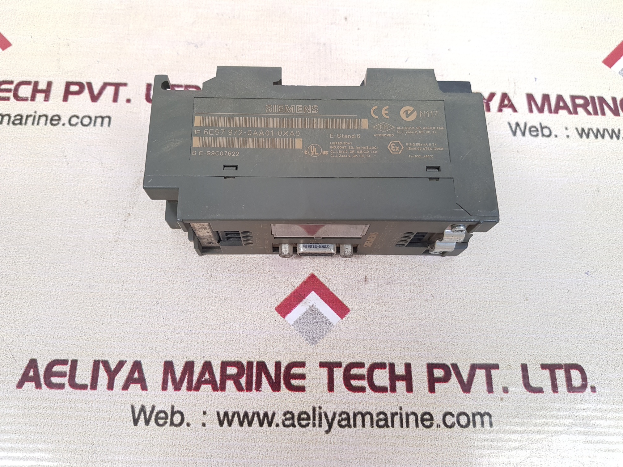 SIEMENS 6ES7 972-0AA01-0XA0 REPEATER MODULE