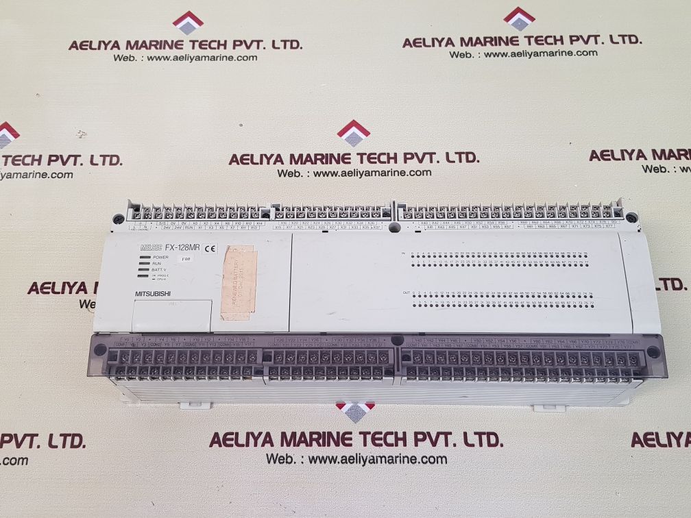 MITSUBISHI MELSEC FX-128MR-ES PROGRAMMABLE CONTROLLER JY550D18601B