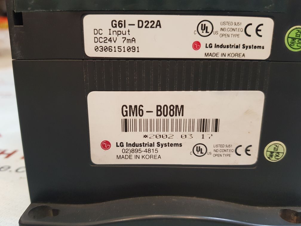 LG INDUSTRIAL MASTER-K K3P-07CS PROGRAMMABLE LOGIC CONTROLLER