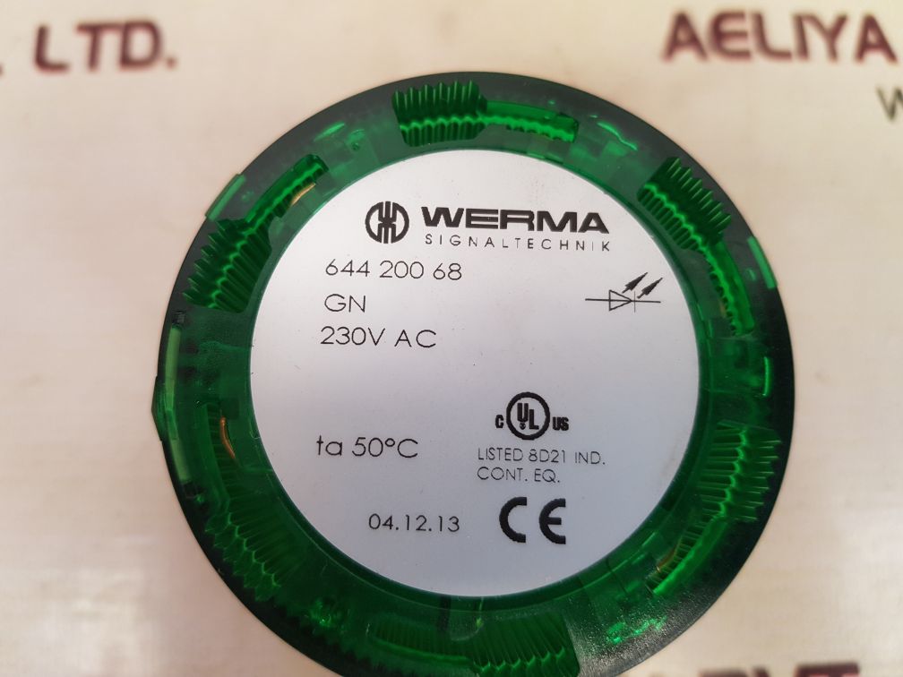 WERMA 644 200 68 LED LIGHT ELEMENT 230V AC
