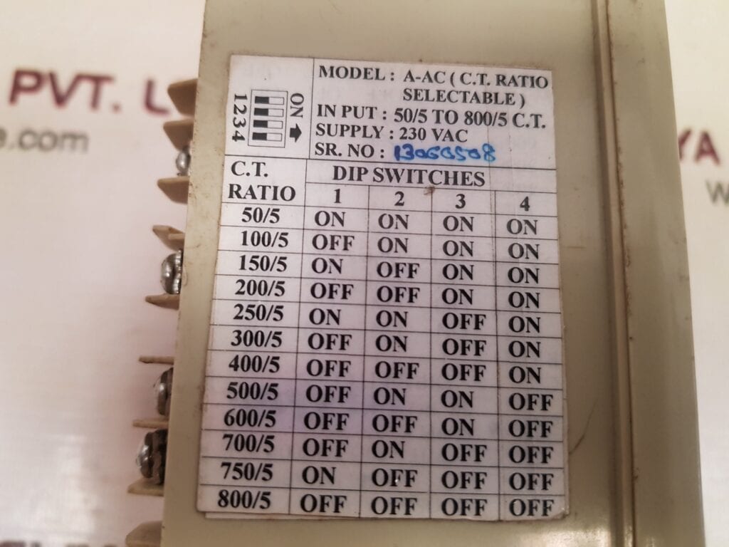 APTUS A-AC DIGITAL INDICATOR