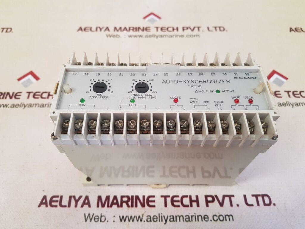 SELCO AUTO-SYNCHRONIZER T4500-04 CONVENTIONAL GOVERNOR