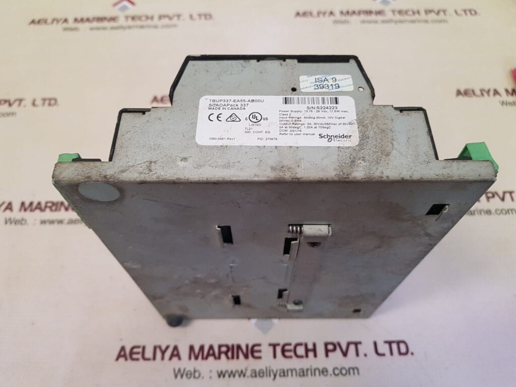 SCHNEIDER ELECTRIC TBUP337-EA55-AB00U REMOTE TELEMETRY UNIT