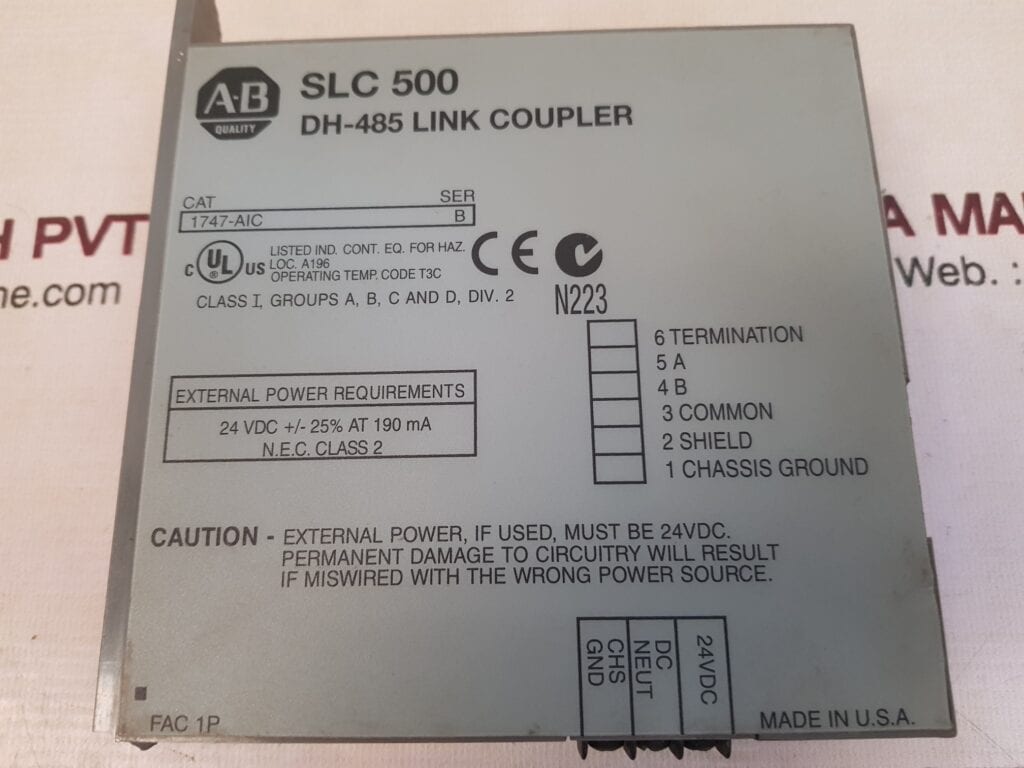 TA-B 1747-AIC DH-485 LINK COUPLER