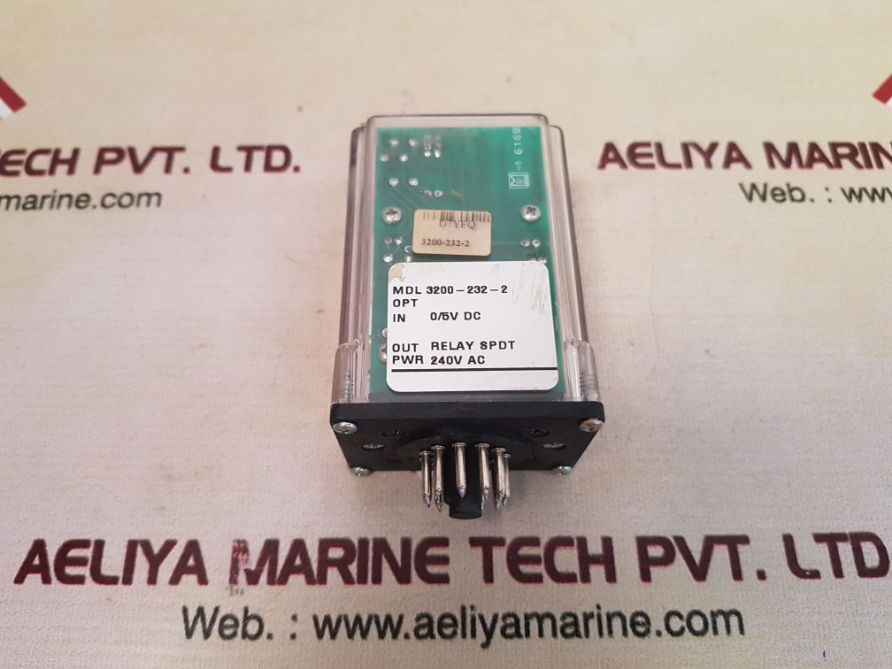 ACTION INSTRUMENTS RELAY 3200-232-2