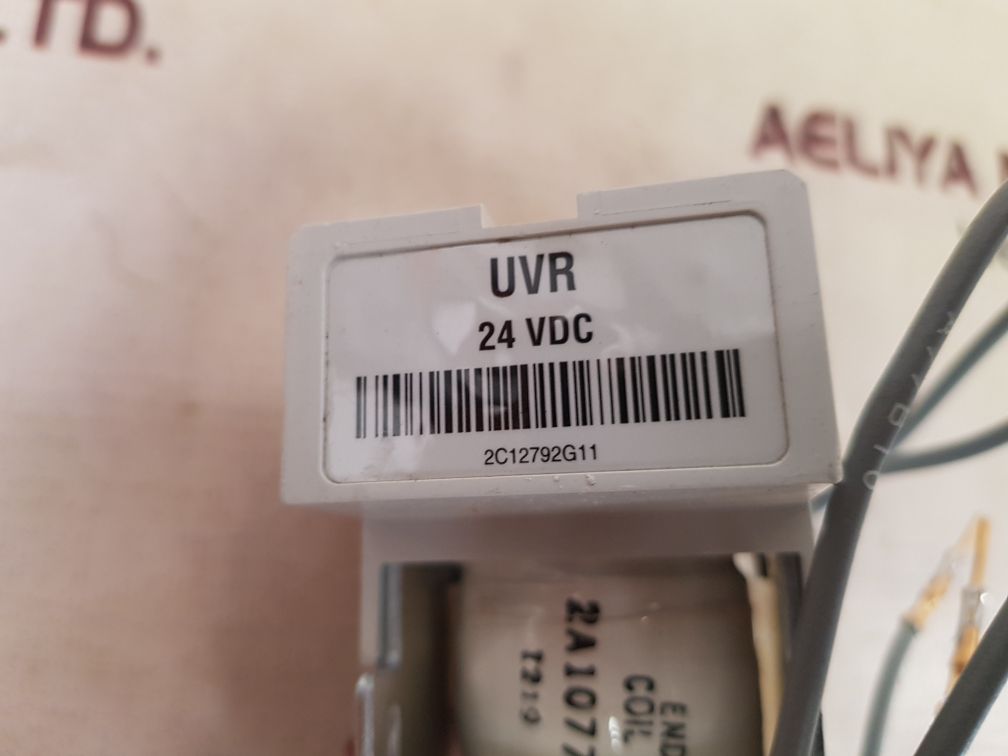 UVR 2C12792G11 LOW VOLTAGE POWER BREAKER ACCESSORY