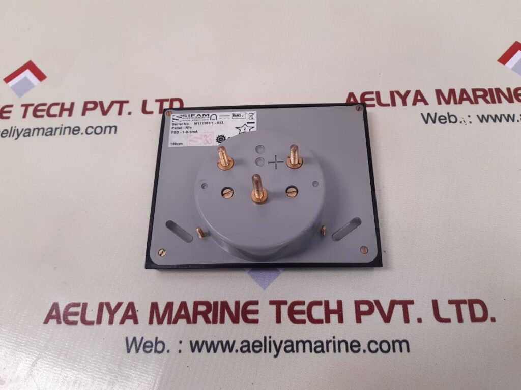 SIFAM INSTRUMENTS FSD-1-0-1MA PANEL METER THRUSTER
