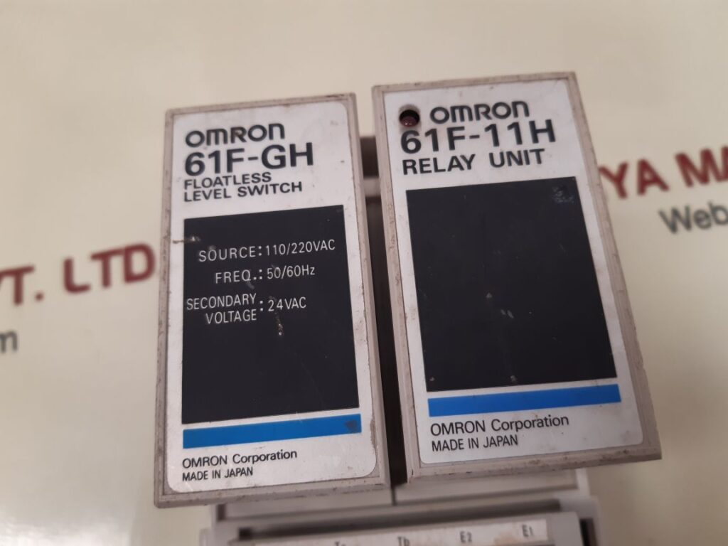 OMRON 61F-GH FLOATLESS LEVEL SWITCH