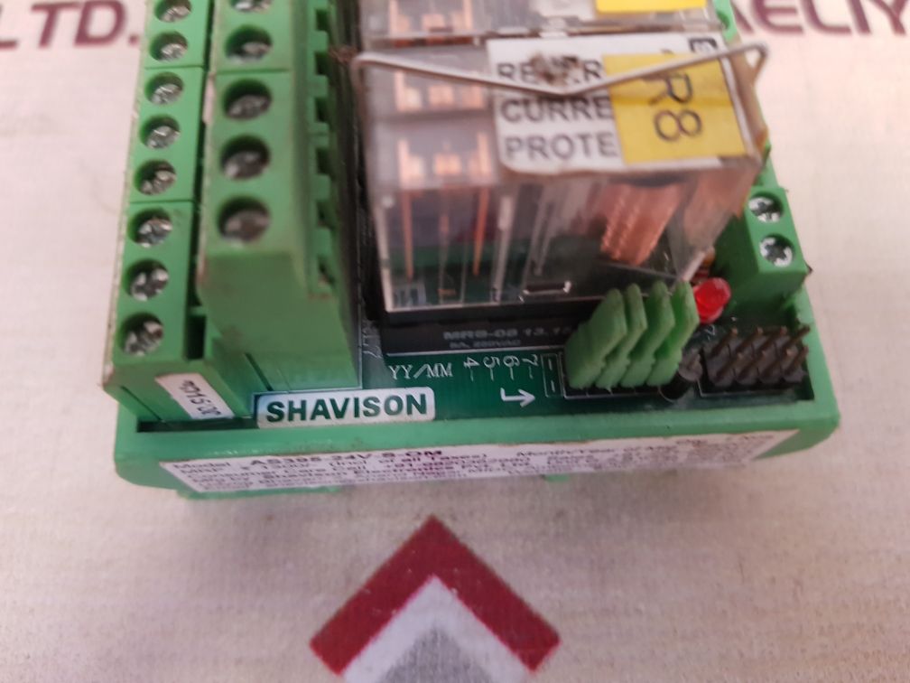 SHAVISON AS395-24V-S-OM RELAY INTERFACE MODULE