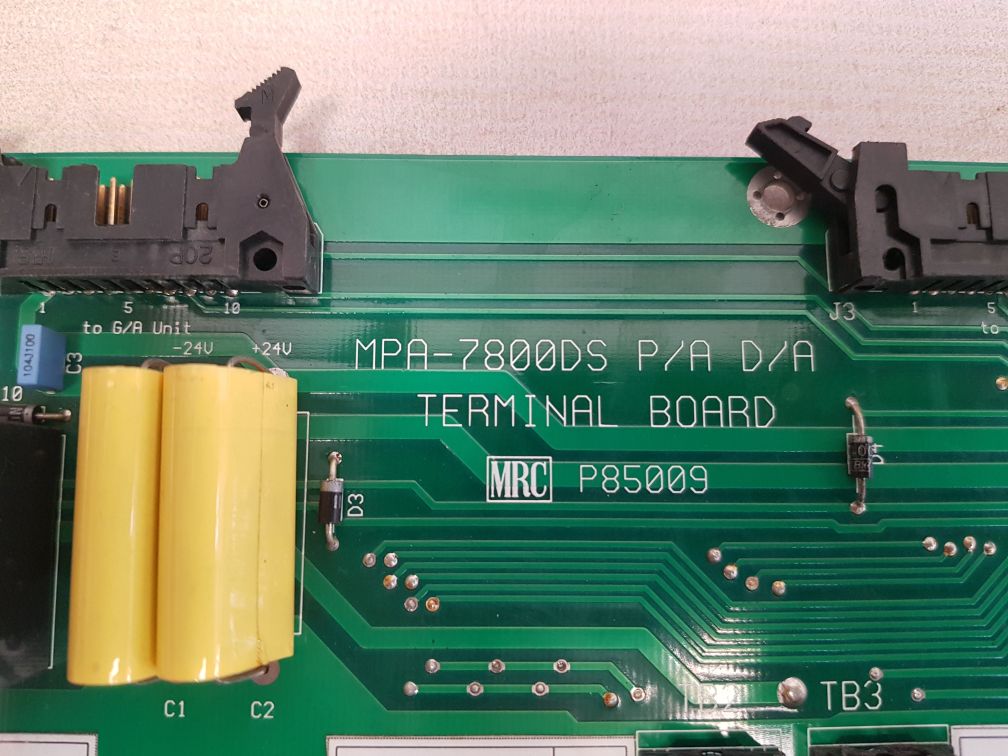 MRC MPA-7800DS P/A D/A TERMINAL BOARD