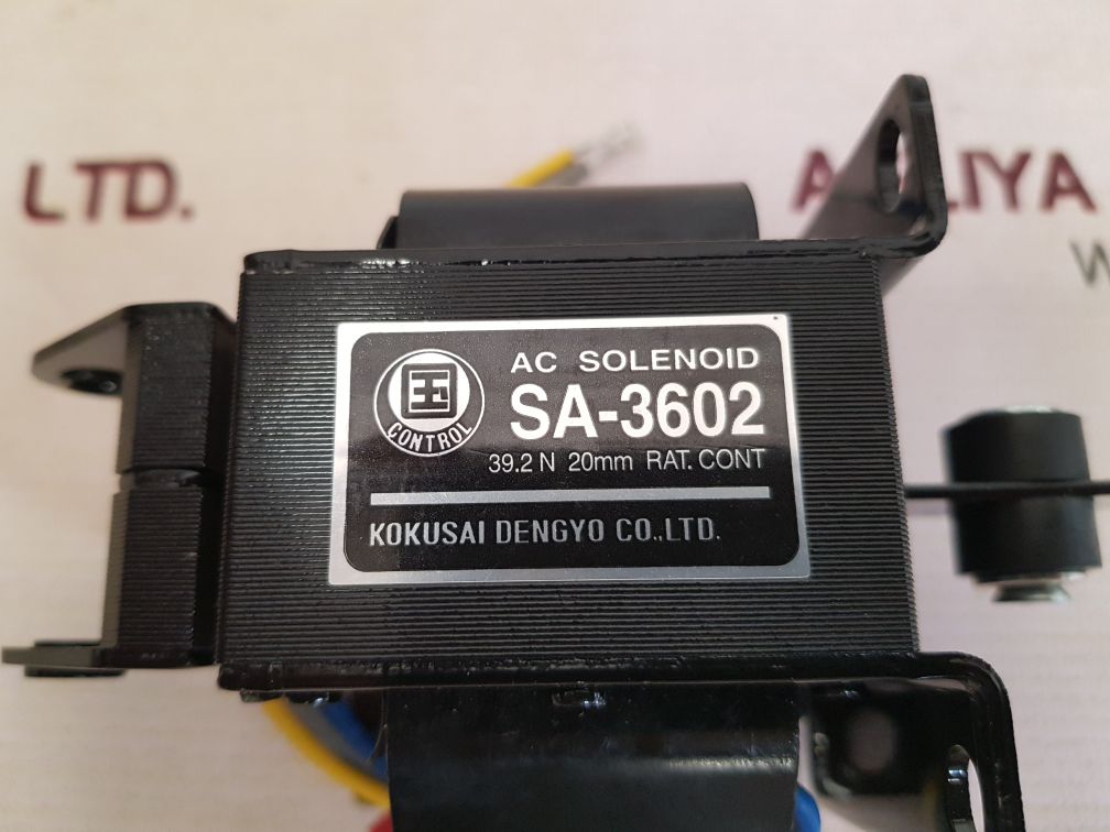 KOKUSAI DENGYO SA-3602 TRANCTIVE SOLENOID