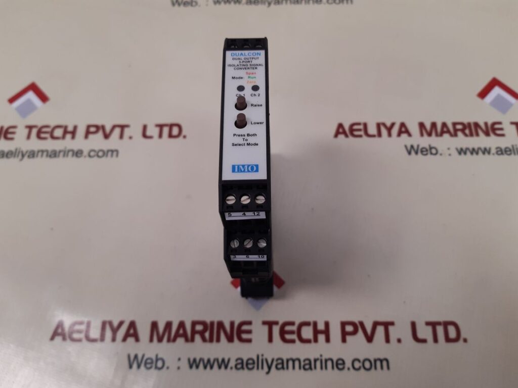 IMO DUALCON-6 ISOLATING SIGNAL CONVERTER