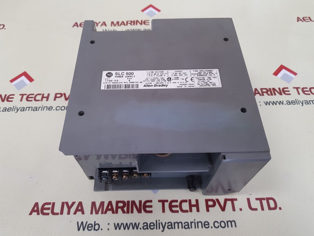 ALLEN-BRADLEY 1746-P3 POWER SUPPLY SER: A