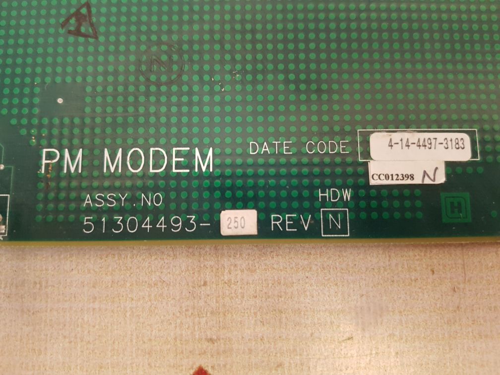 HONEYWELL 51304493-250 PM MODEM REV: E