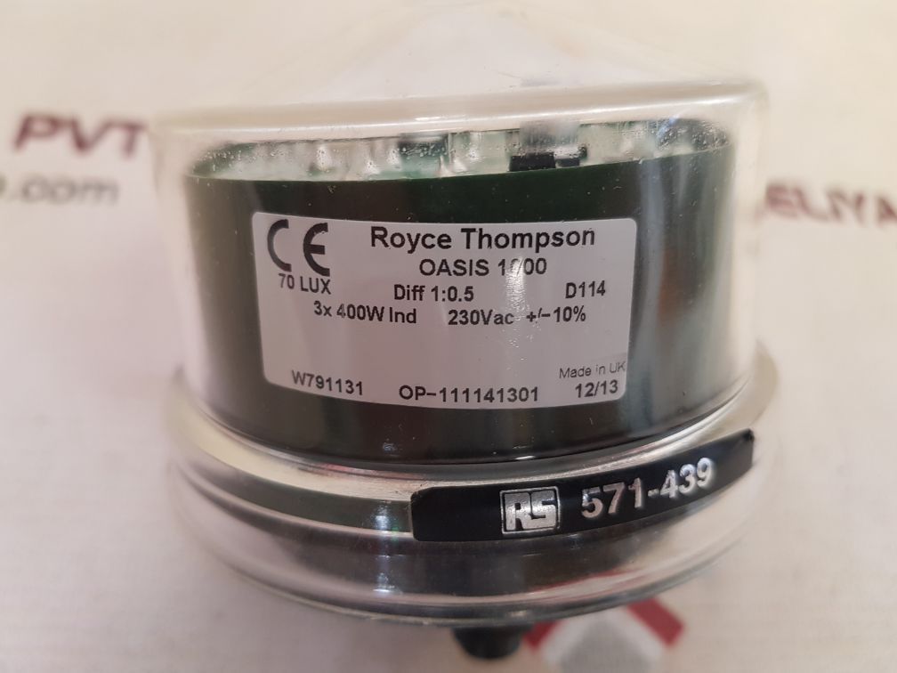 ROYCE THOMPSON OASIS 1000 LIGHTING CONTROLLER SWITCH