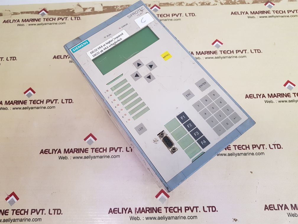 SIEMENS 7SJ6111-5EB20-1HA0 OVERCURRENT PROTECTION AND CONTROL