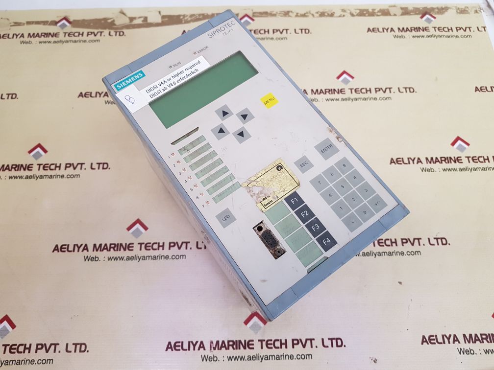 SIEMENS 7SJ6111-5EB20-1FA0 OVERCURRENT PROTECTION AND CONTROL 7SJ6111 - 5EB20 - 1FA0/EE