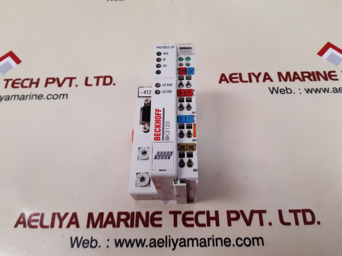 BECKHOFF BK3120 PROFIBUS-DP COUPLER 68 8314305