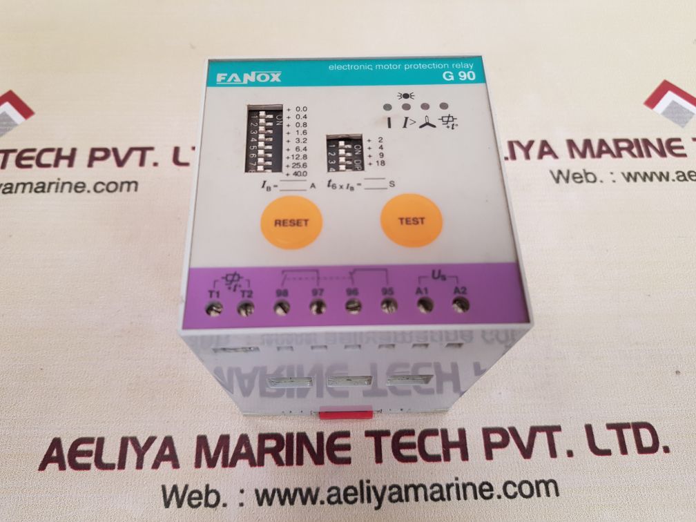 FANOX G90 ELECTRONIC MOTOR PROTECTION RELAY