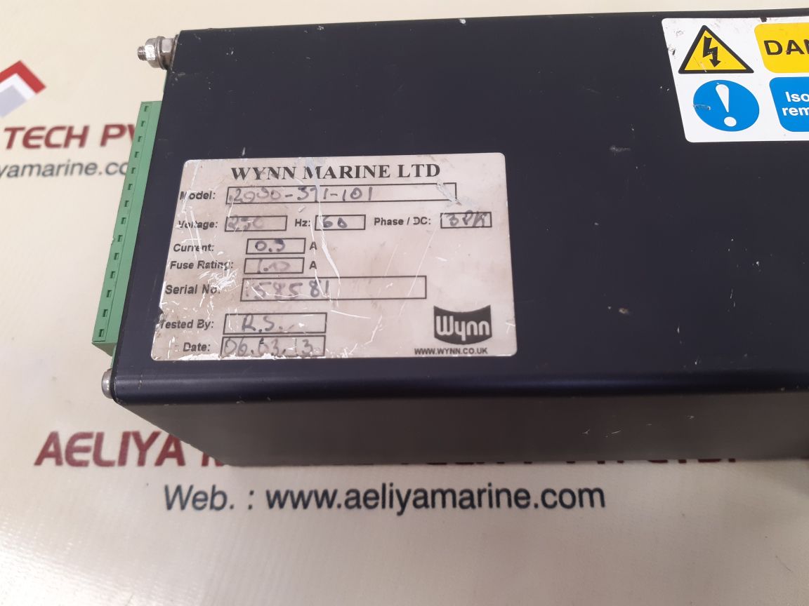 WYNN MARINE 2000-371-101 WINDOW WIPER CONTROLLER