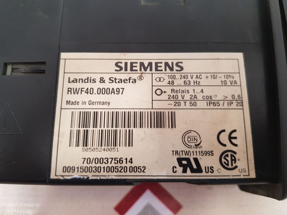 SIEMENS RWF40.000A97 RELAYS RWF40