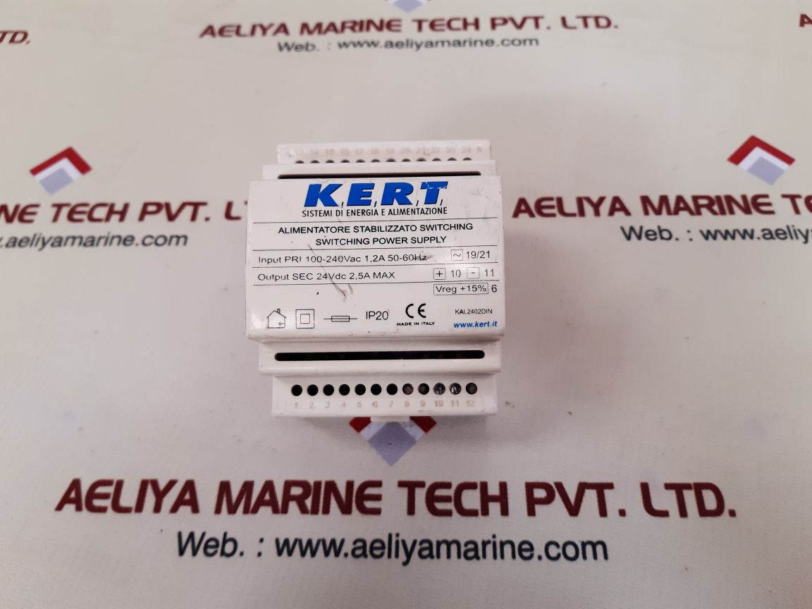 K.E.R.T. KAL2402DIN SWITCHING POWER SUPPLY