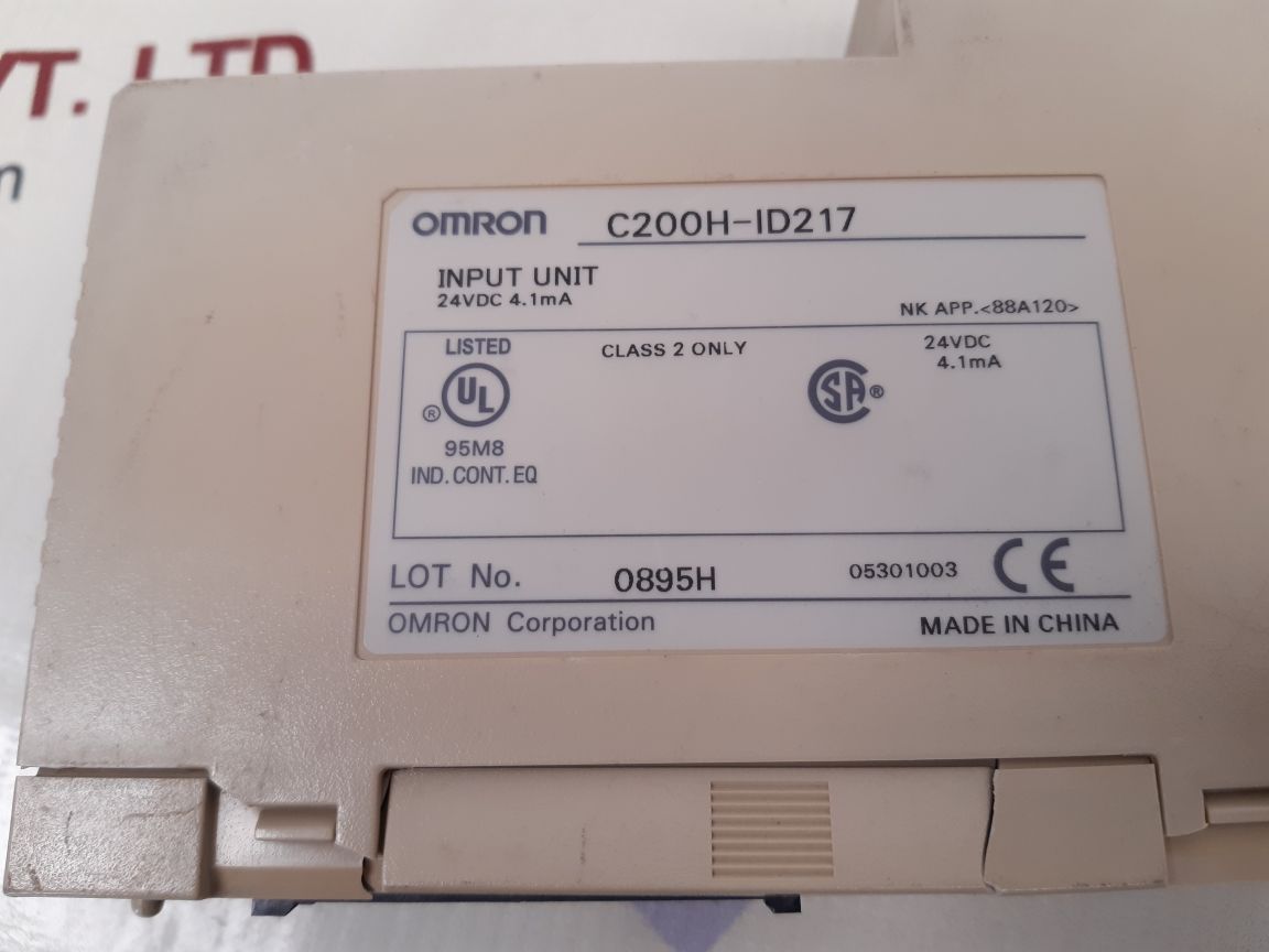 OMRON C200H-ID217 INPUT UNIT