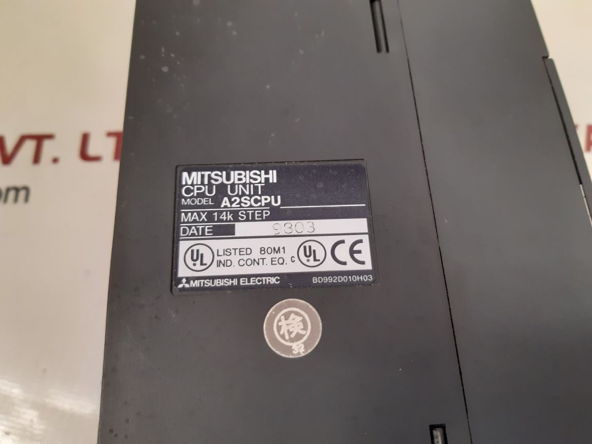 MITSUBISHI A2SCPU CPU UNIT BD992D010H03