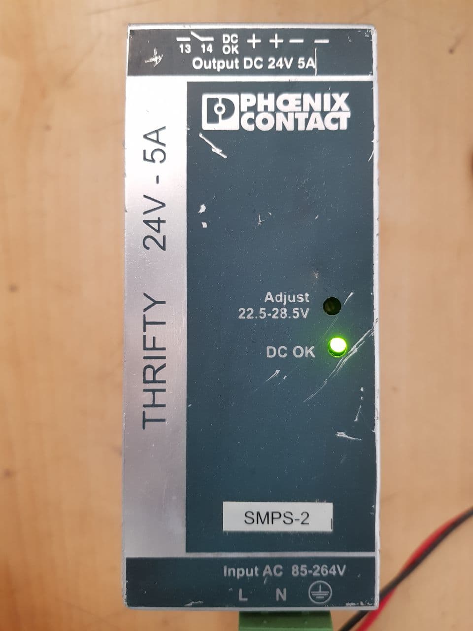 PHOENIX CONTACT THRIFTY 24V-5A THRIFTY SERIES POWER SUPPLY