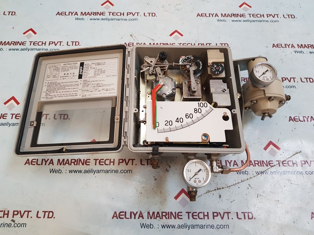 AZBIL KGPA12-03821A1T-7G PRESSURE INDICATING CONTROLLER