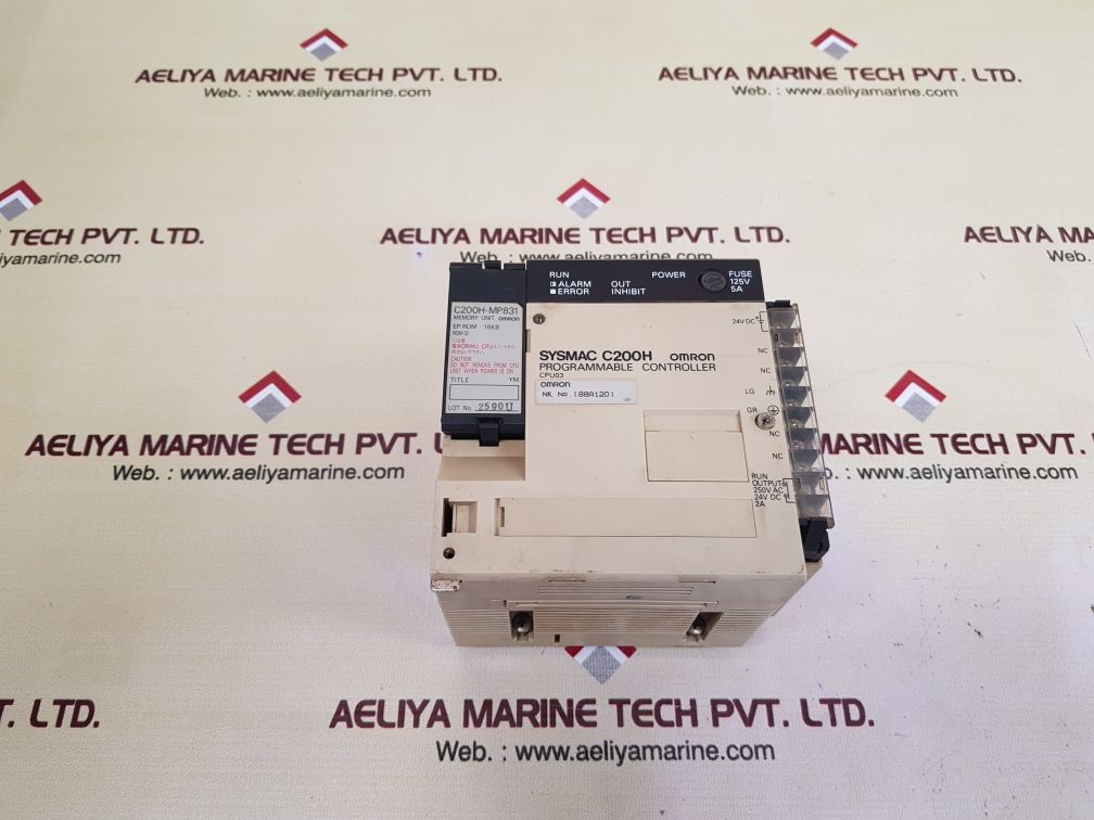 OMRON SYSMAC C200H PROGRAMMABLE CONTROLLER C200H-CPU03