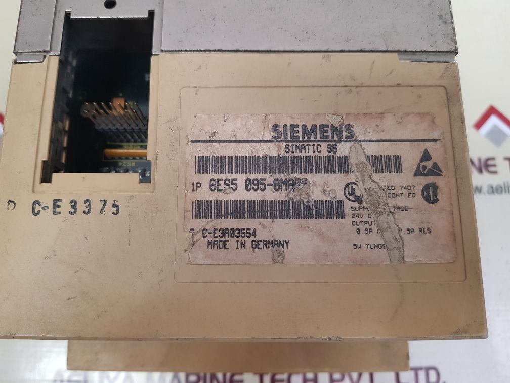 SIEMENS SIMATIC S5-95U 6ES5 095-8MA02 MODULE